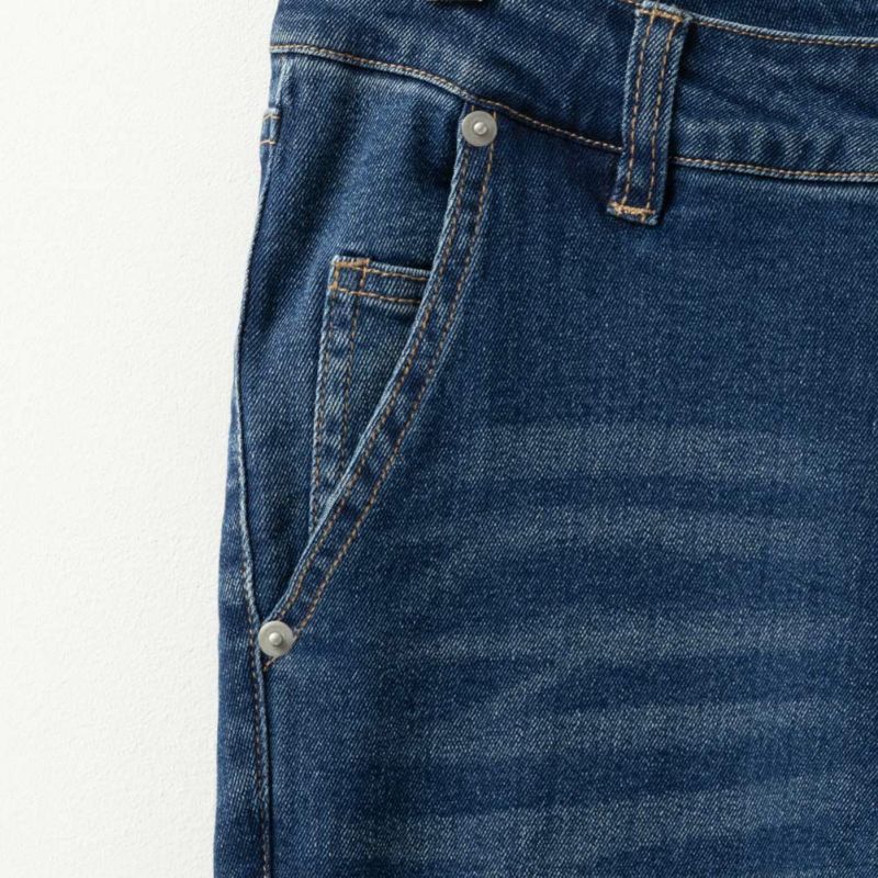 NAVY GOOD STYLE JEANS 裾フリンジセミフレアパンツ レディース商品画像-16