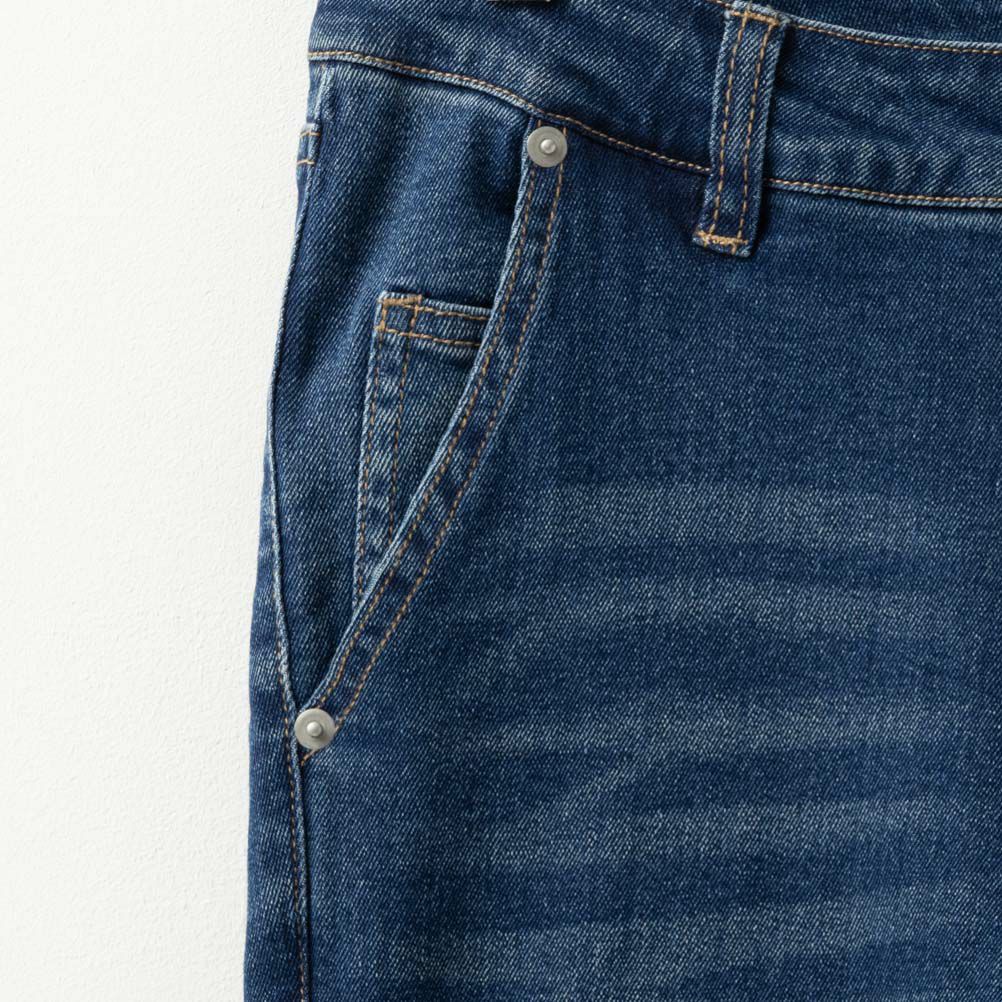 NAVY GOOD STYLE JEANS 裾フリンジセミフレアパンツ レディース商品サムネイル-16
