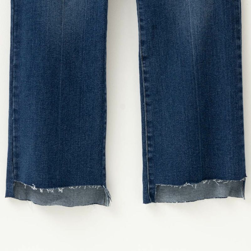 NAVY GOOD STYLE JEANS 裾フリンジセミフレアパンツ レディース商品画像-17