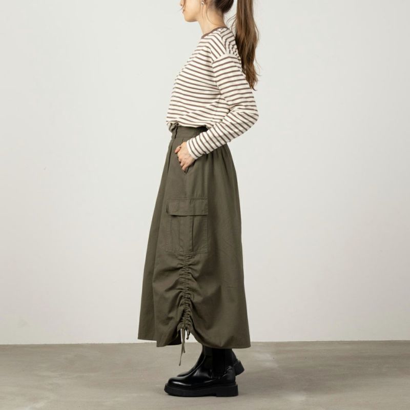 NAVY  ミリタリースカート レディース商品画像-5