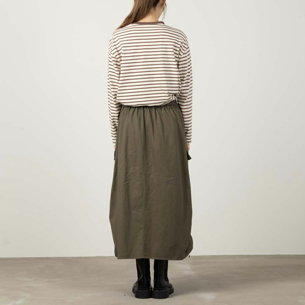 NAVY ミリタリースカート レディース