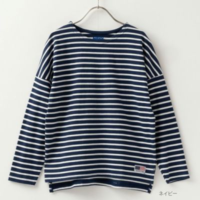 NAVY USコットン ボーダー長袖 ロンT キッズ ネコポス 対応商品