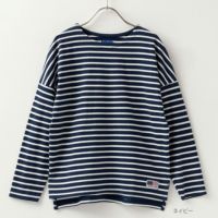NAVY USコットン ボーダー長袖 ロンT キッズ ネコポス 対応商品