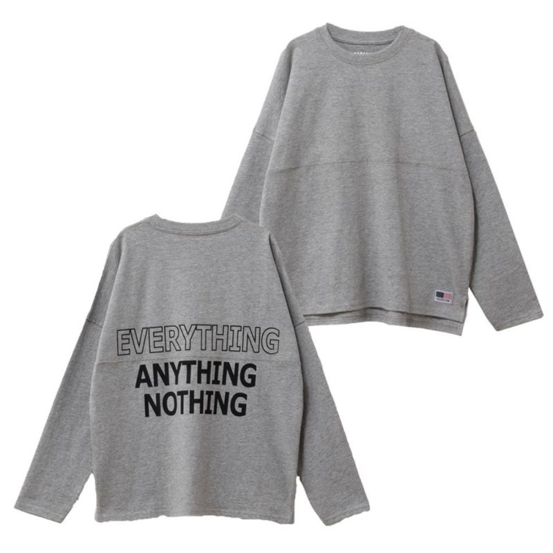 NAVY  USコットン100％ きりかえ 長袖 ロンT キッズ メール便 対応商品商品画像-2