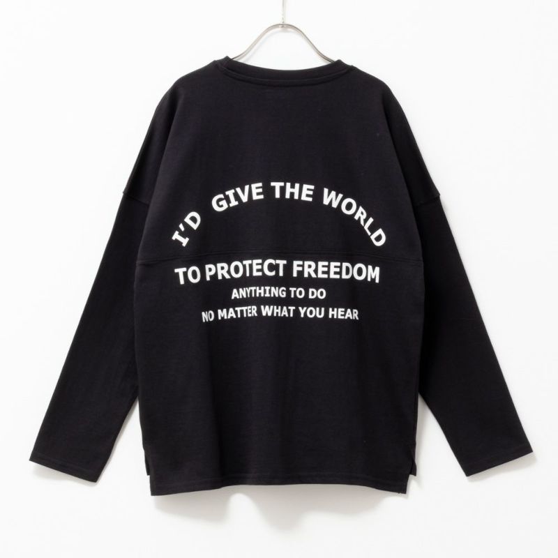 NAVY  USコットン100% きりかえ 長袖 ロンT キッズ メール便 対応商品商品画像-6