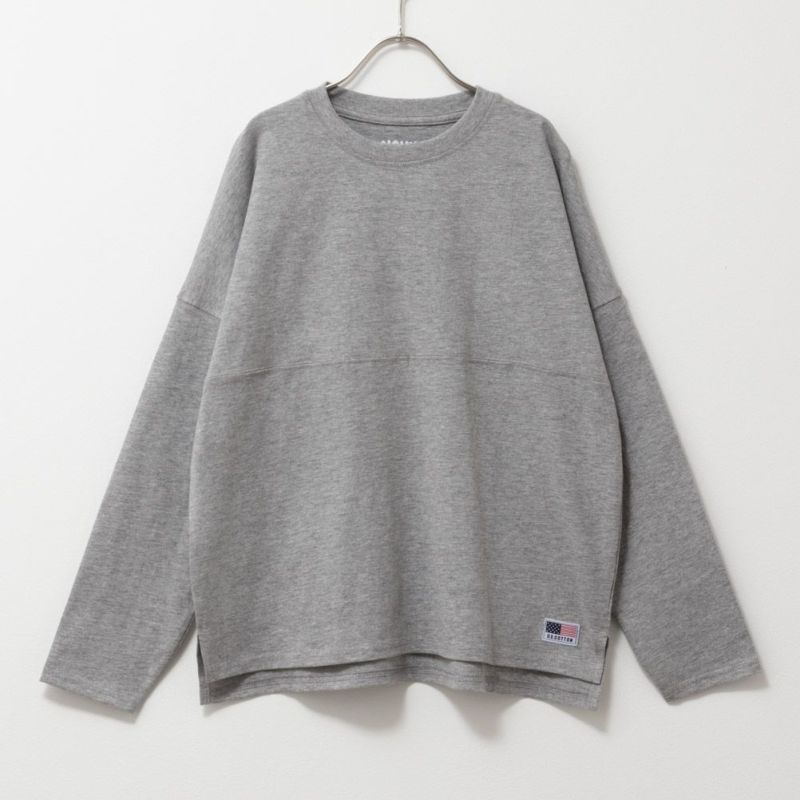 NAVY  USコットン100％ きりかえ 長袖 ロンT キッズ メール便 対応商品商品画像-7