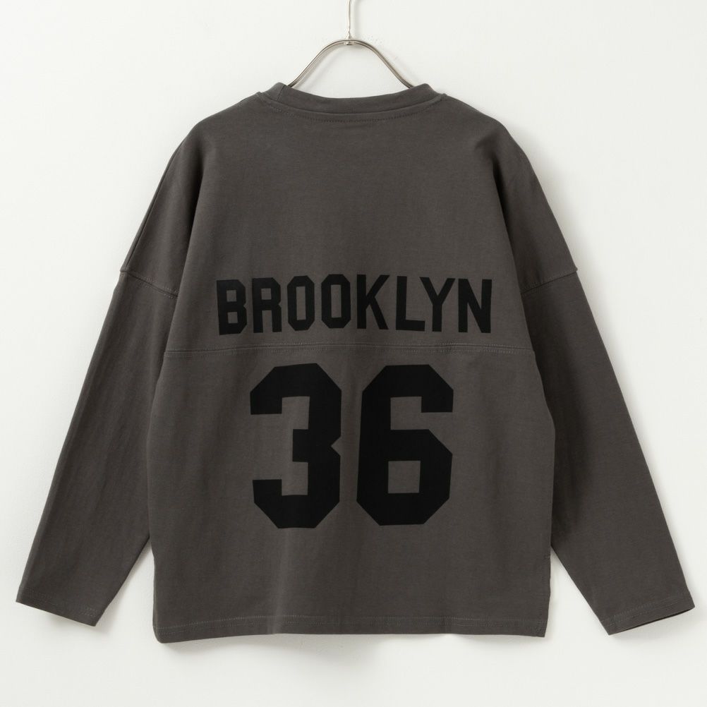 NAVY USコットン きりかえ 長袖 ロンT キッズ ネコポス 対応商品