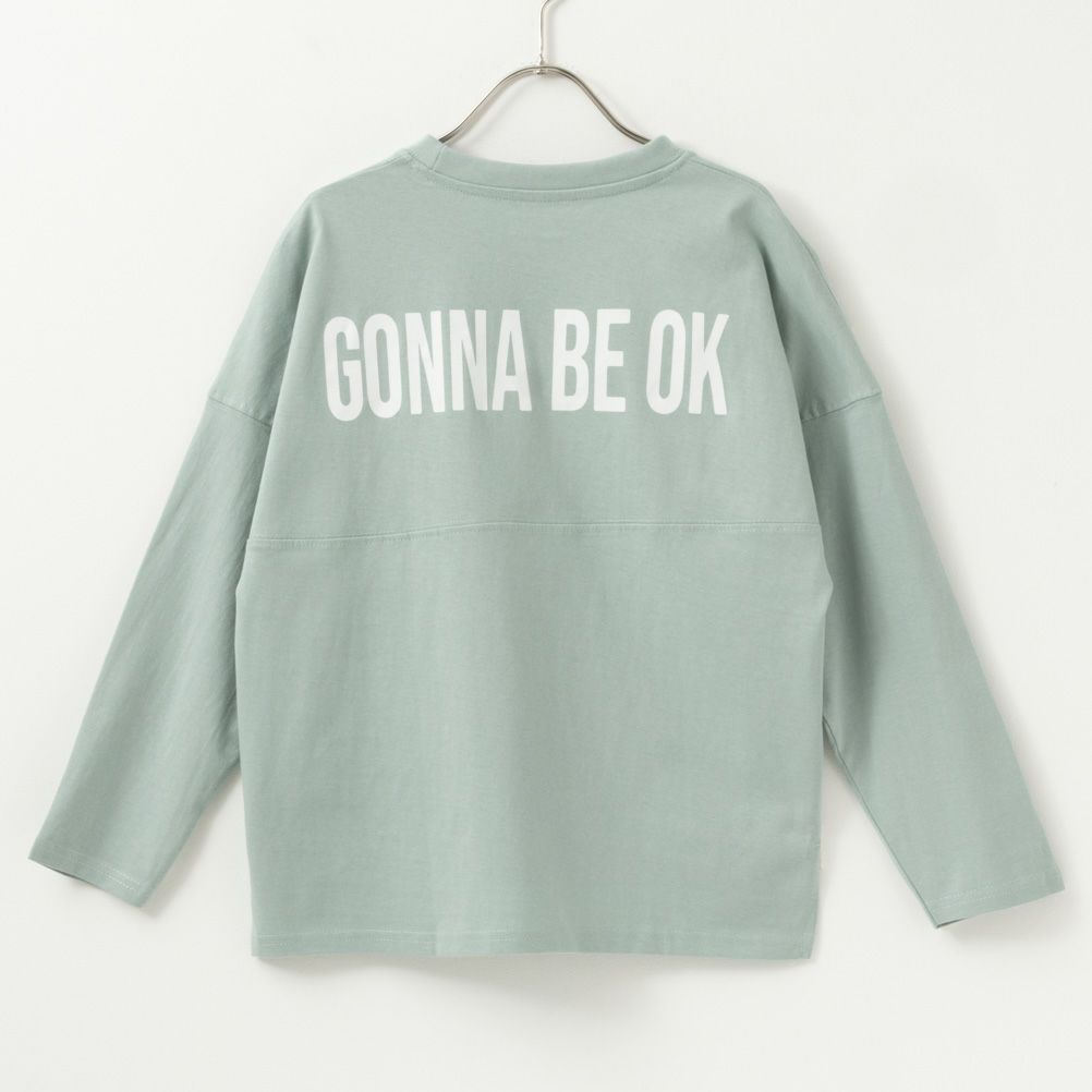 NAVY USコットン きりかえ 長袖 ロンT キッズ ネコポス 対応商品