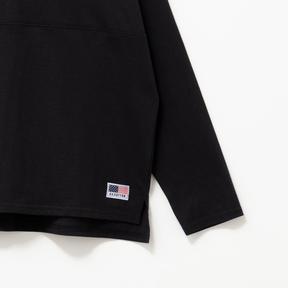 NAVY USコットン きりかえ 長袖 ロンT キッズ ネコポス 対応商品