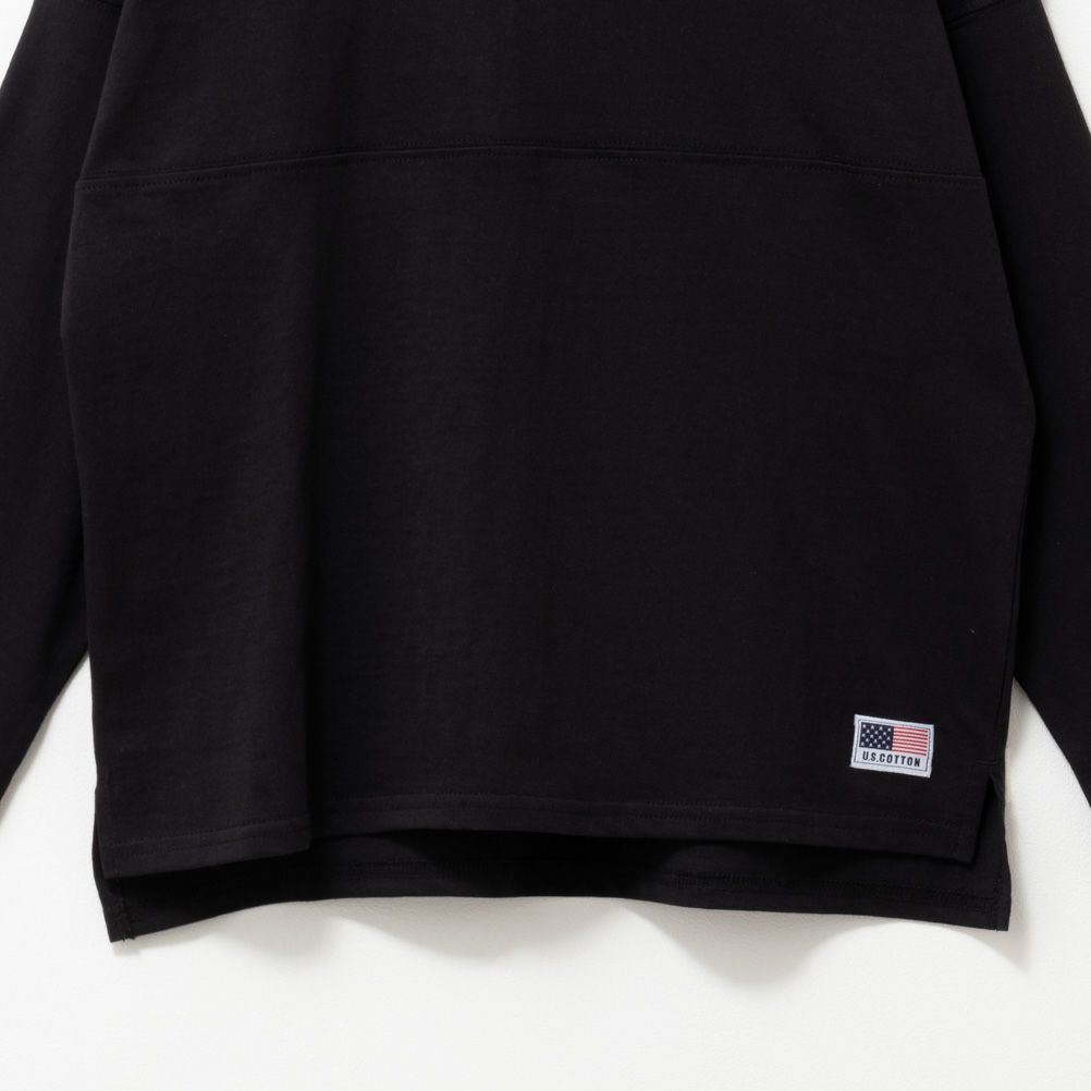 NAVY USコットン きりかえ 長袖 ロンT キッズ ネコポス 対応商品