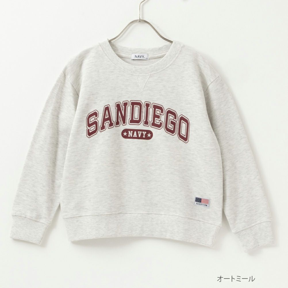 NAVY USコットン トレーナー キッズ