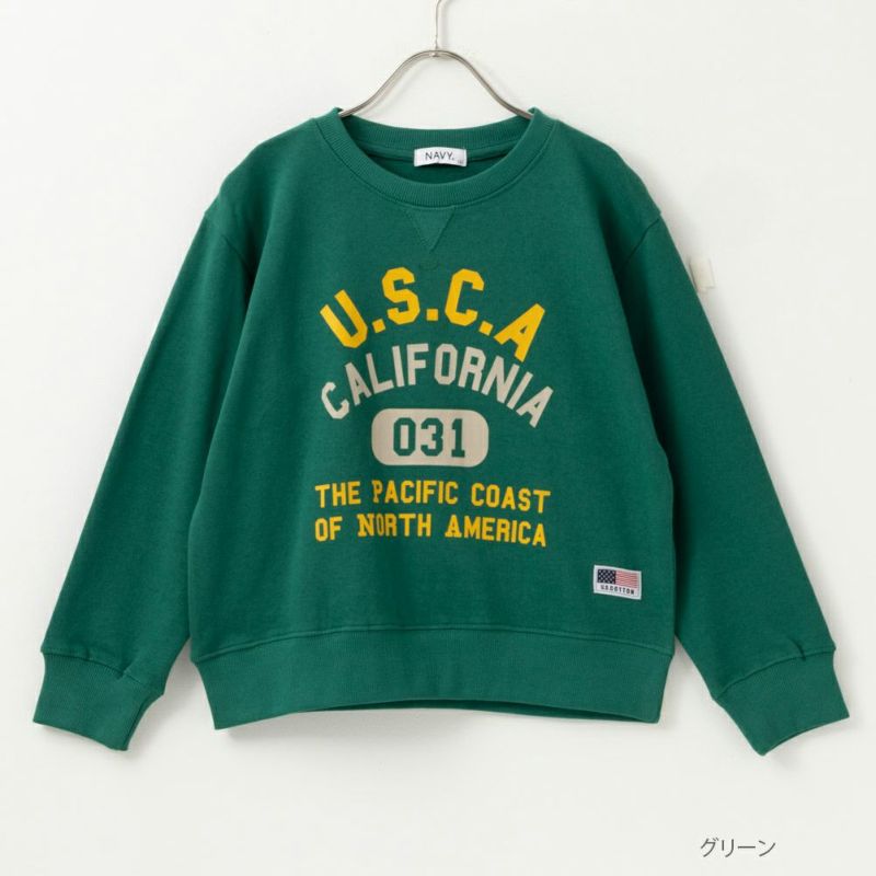 NAVY  USコットン トレーナー キッズ商品画像-4