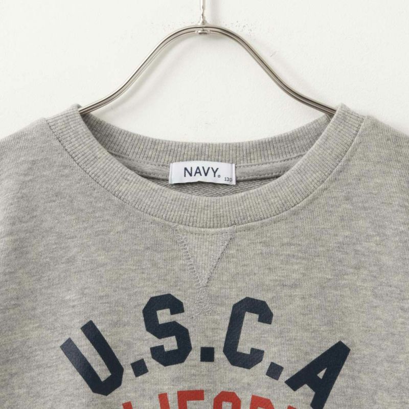 NAVY  USコットン トレーナー キッズ商品画像-7