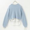 NAVY モックネックニットアンサンブル キッズ