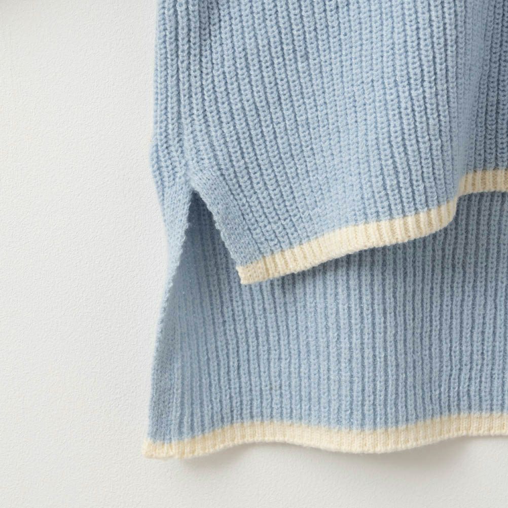 NAVY モックネックニットアンサンブル キッズ