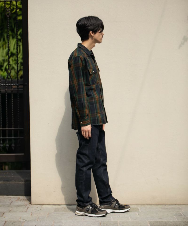 Dickies チェックワークシャツ メンズ