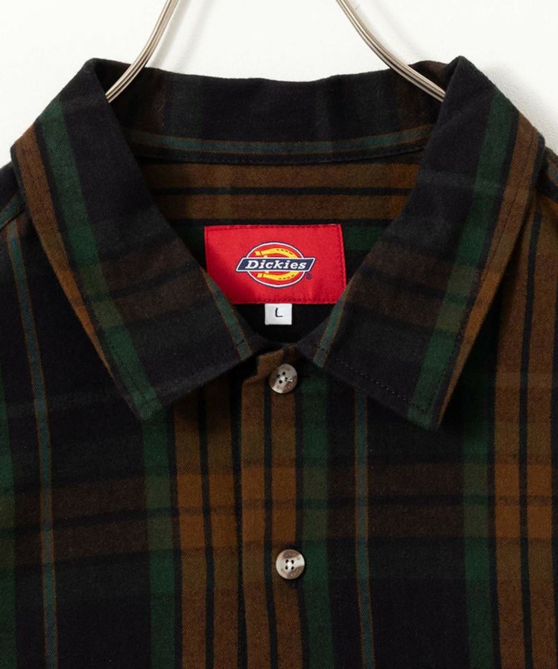 Dickies チェックワークシャツ メンズ