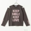 T-GRAPHICS 肩あき長袖Tシャツ キッズ ネコポス 対応商品