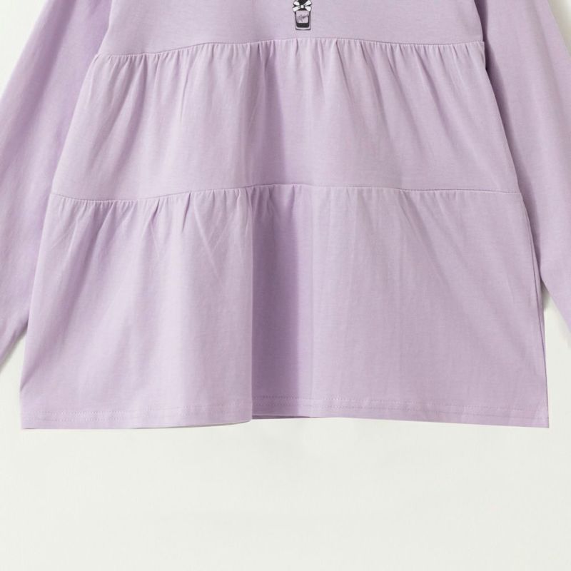 T-GRAPHICS  ティアード長袖Tシャツ キッズ メール便 対応商品商品画像-6