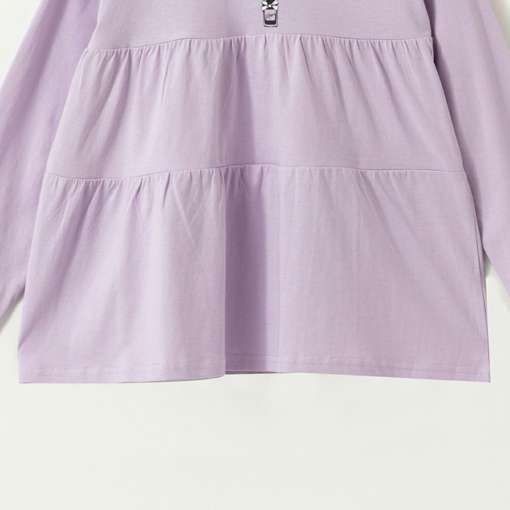 T-GRAPHICS ティアード長袖Tシャツ キッズ ネコポス 対応商品