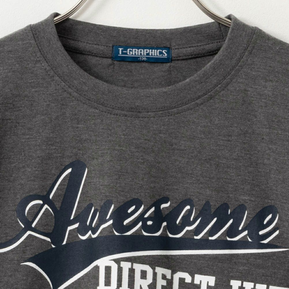 T-GRAPHICS 長袖プリントTシャツ キッズ
