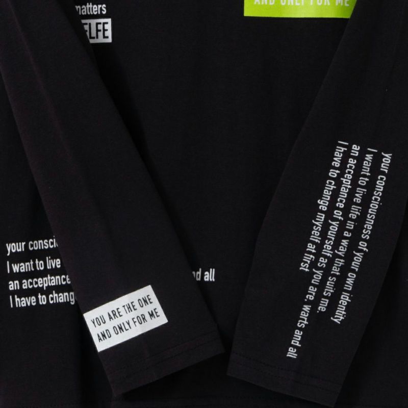 T-GRAPHICS 長袖プリントTシャツ キッズ メール便 対応商品商品画像-9