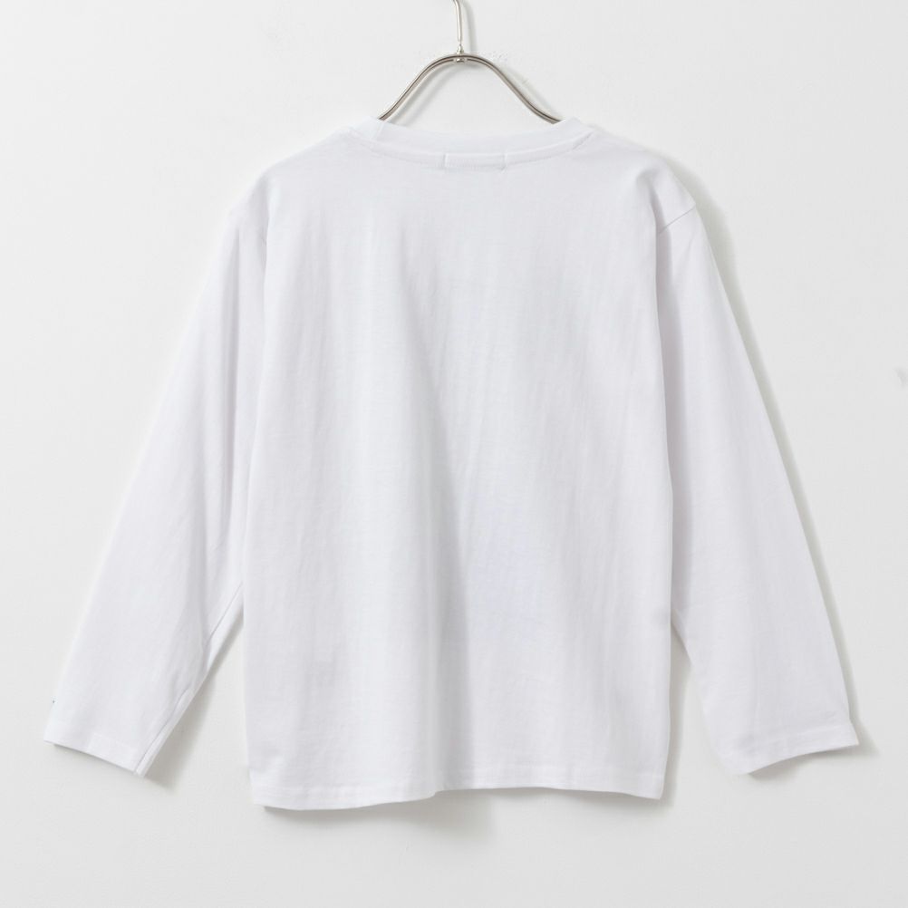 T-GRAPHICS 胸ポケット付き長袖Tシャツ キッズ