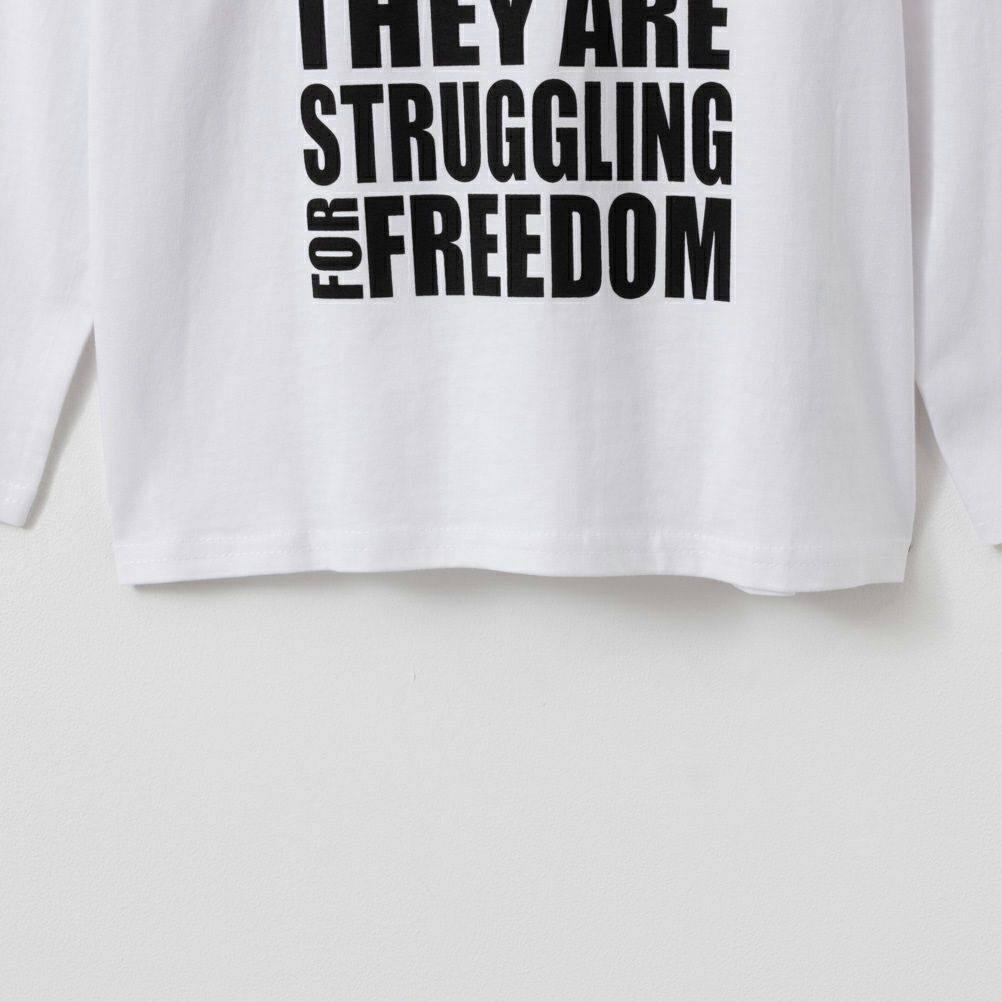 T-GRAPHICS 胸ポケット付き長袖Tシャツ キッズ