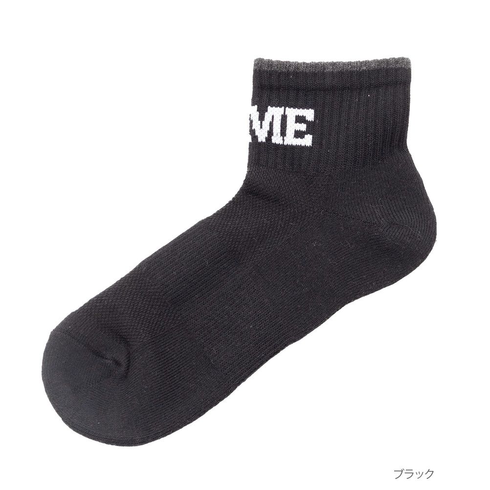 NAVY ショートソックス フロントロゴ メンズ商品サムネイル-1