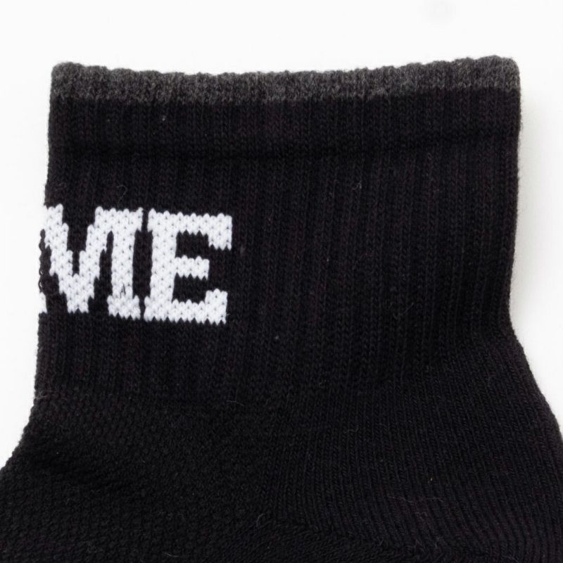 NAVY ショートソックス フロントロゴ メンズ商品画像-5