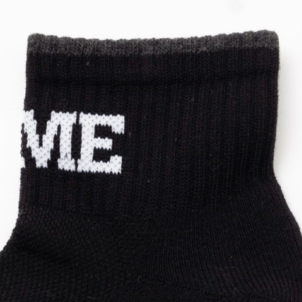 NAVY ショートソックス フロントロゴ メンズ商品サムネイル-5