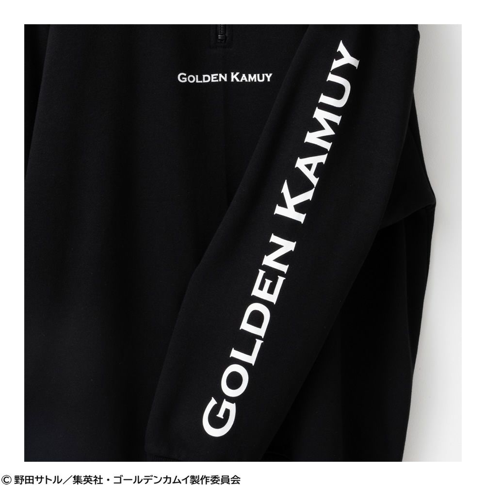 ゴールデンカムイ ハーフジッププルオーバー メンズ