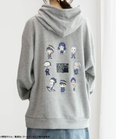 ゴールデンカムイ プルパーカー メンズ