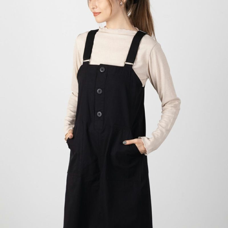 NAVY  ミリタリージャンパースカート レディース商品画像-4