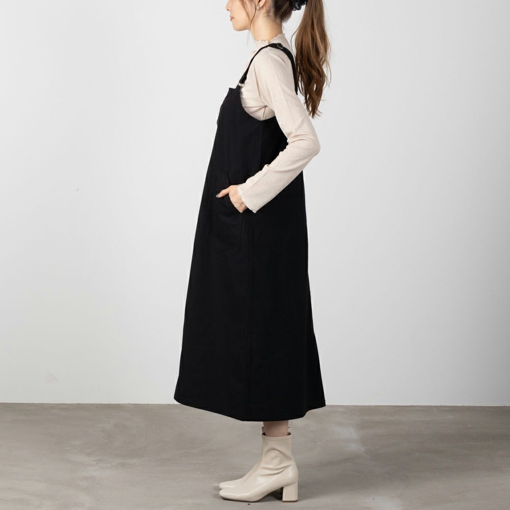 NAVY  ミリタリージャンパースカート レディース商品サムネイル-5