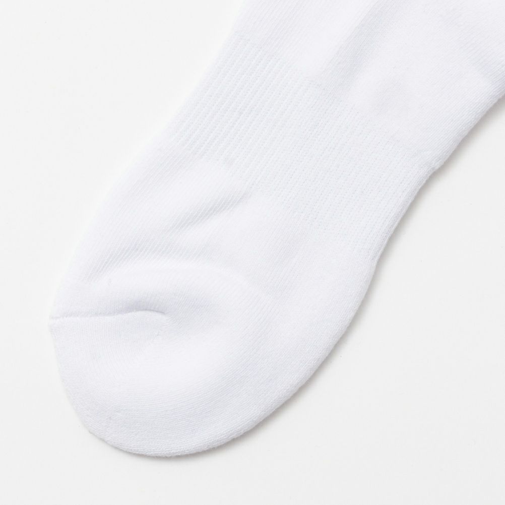 NAVY クォーターソックス ライン柄 メンズ