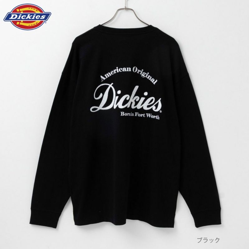 [大きいサイズ] Dickies グラフィック長袖Tシャツ キングサイズ メンズ商品画像-1
