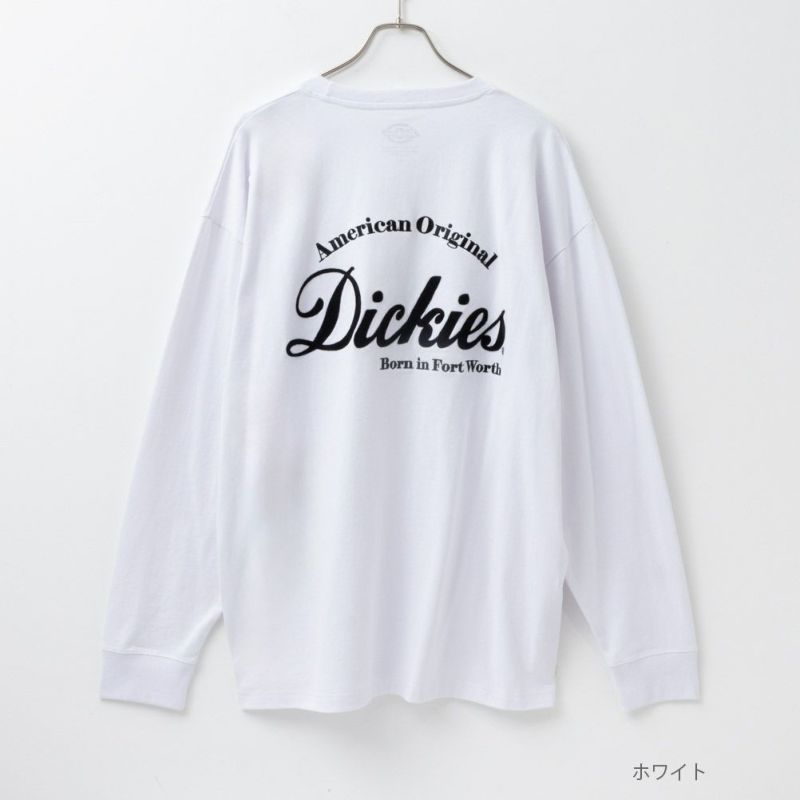 Dickies [大きいサイズ] グラフィック長袖Tシャツ キングサイズ メンズ