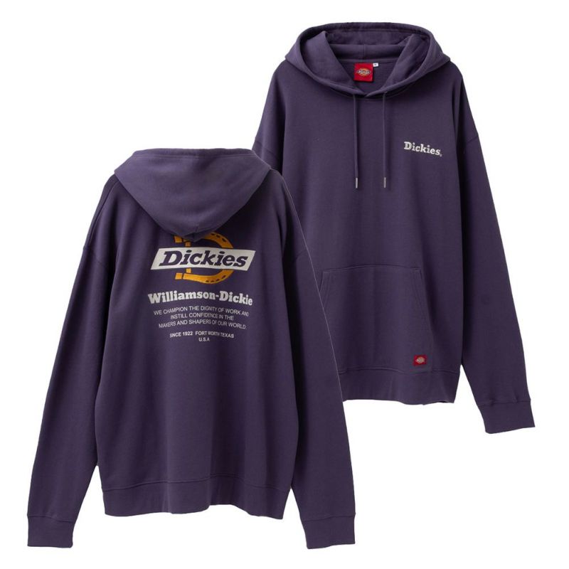 Dickies 別注バックプリント裏毛グラフィックプルオーバーパーカー メンズ商品画像-1