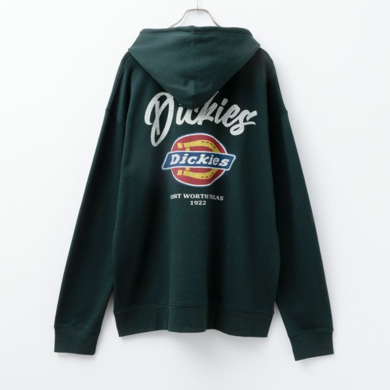 Dickies 別注バックプリント裏毛グラフィックプルオーバーパーカー メンズ