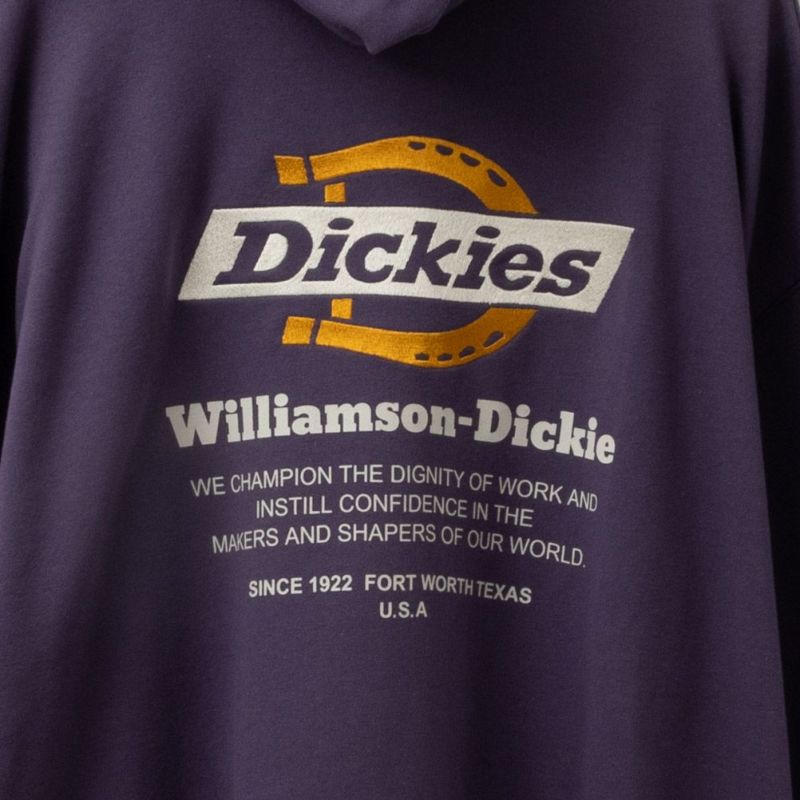 Dickies 裏毛グラフィック長袖パーカー メンズ