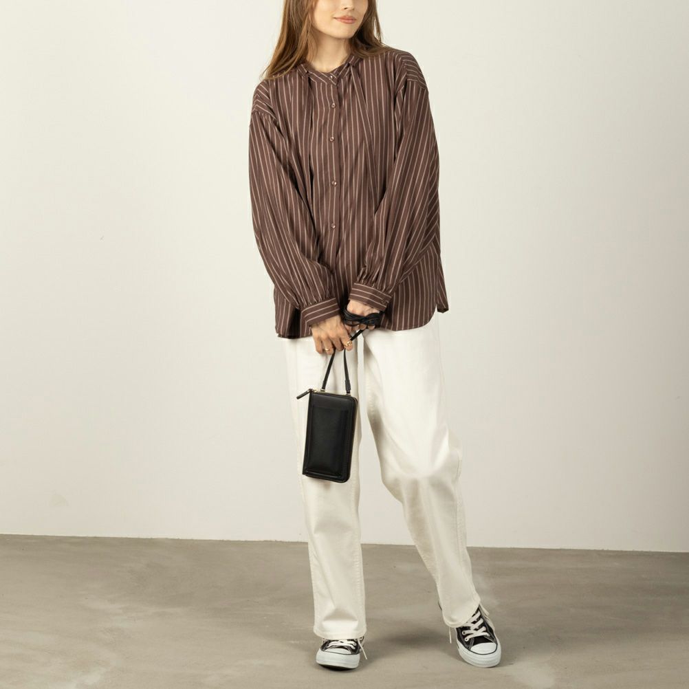 オードリーリボン付きシャツ レディース商品画像-4