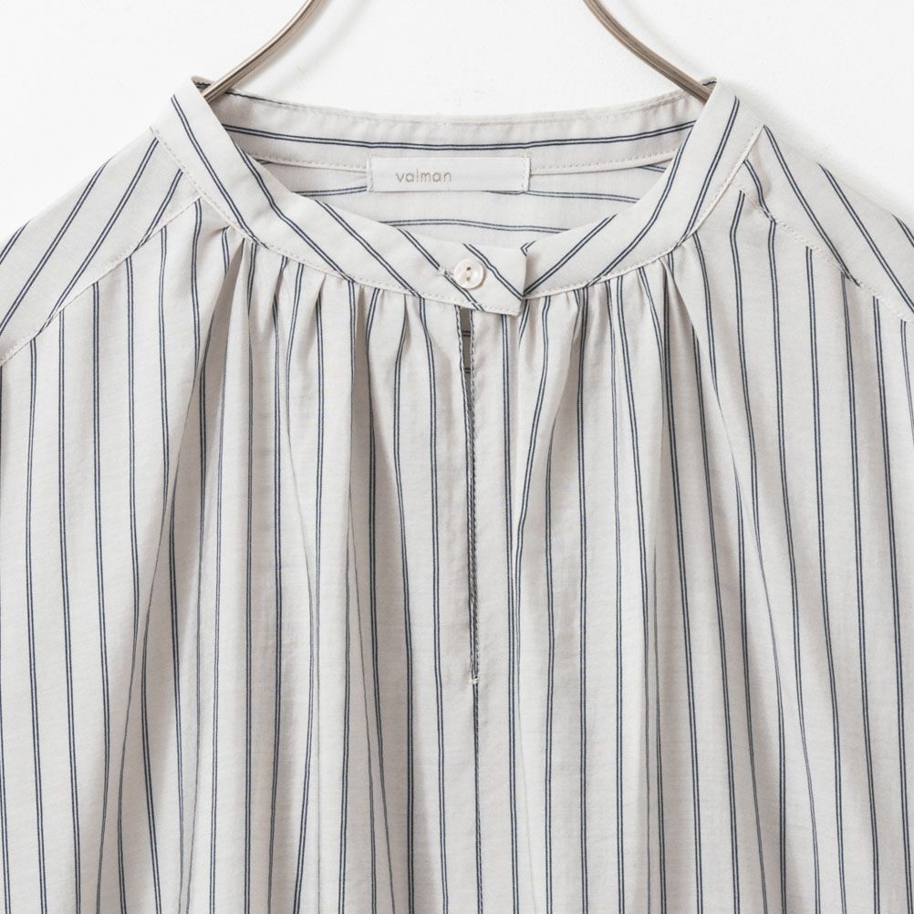 オードリーギャザーシャツ レディース