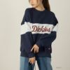 Dickies 裏起毛切替プルオーバー レディース