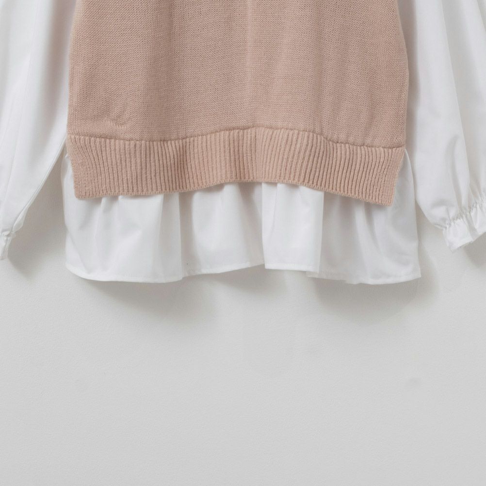 [さらに50%OFF]RICH MIX  レイヤード風ドッキングプルオーバー キッズ商品サムネイル-6