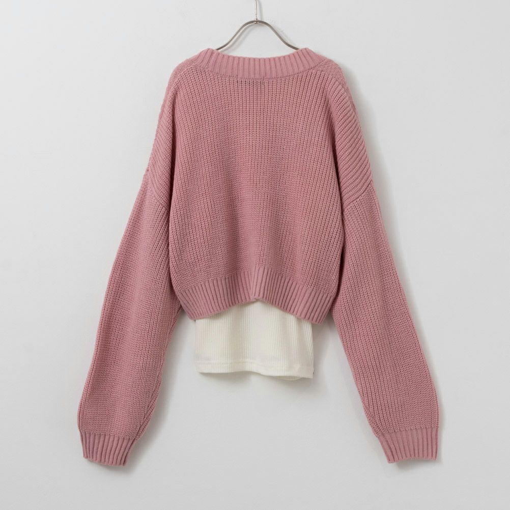 [さらに50%OFF]RICH MIX  ニットカーディガンアンサンブル キッズ商品画像-3