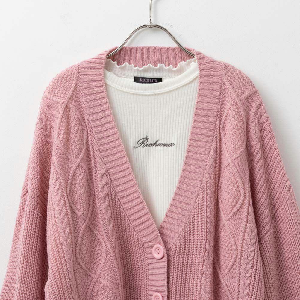[さらに50%OFF]RICH MIX  ニットカーディガンアンサンブル キッズ商品画像-4