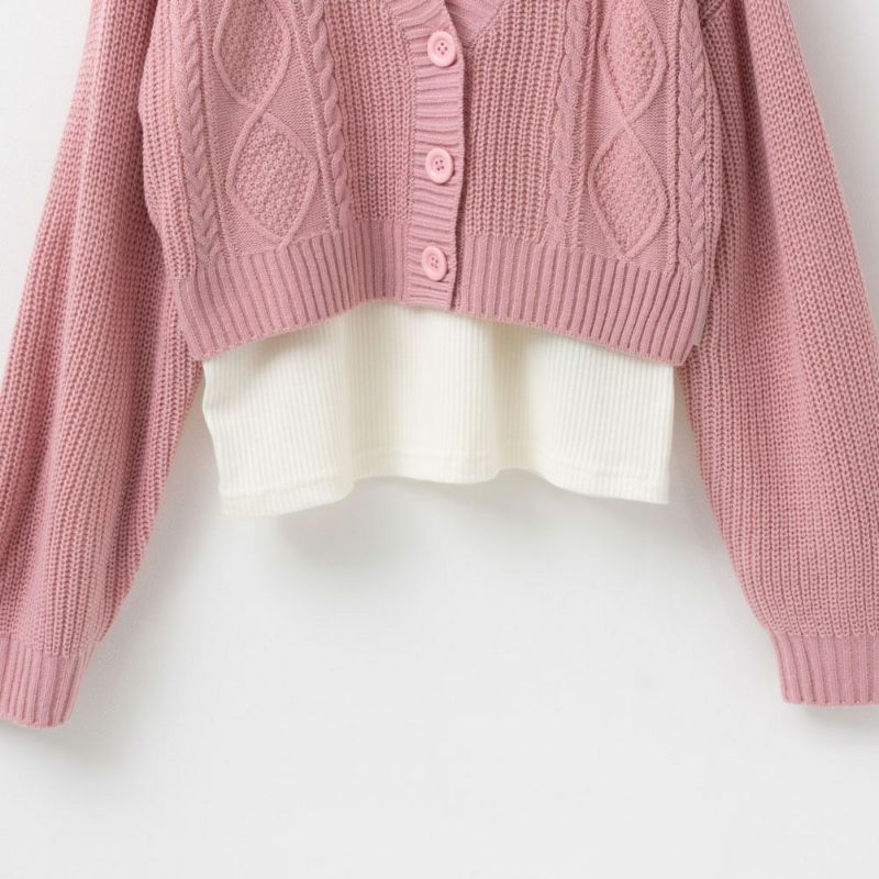 RICH MIX  ニットカーディガンアンサンブル キッズ商品画像-6