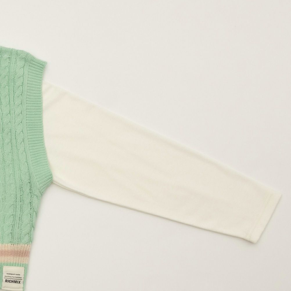 [さらに50%OFF]RICH MIX  ニットベストアンサンブル キッズ商品サムネイル-5