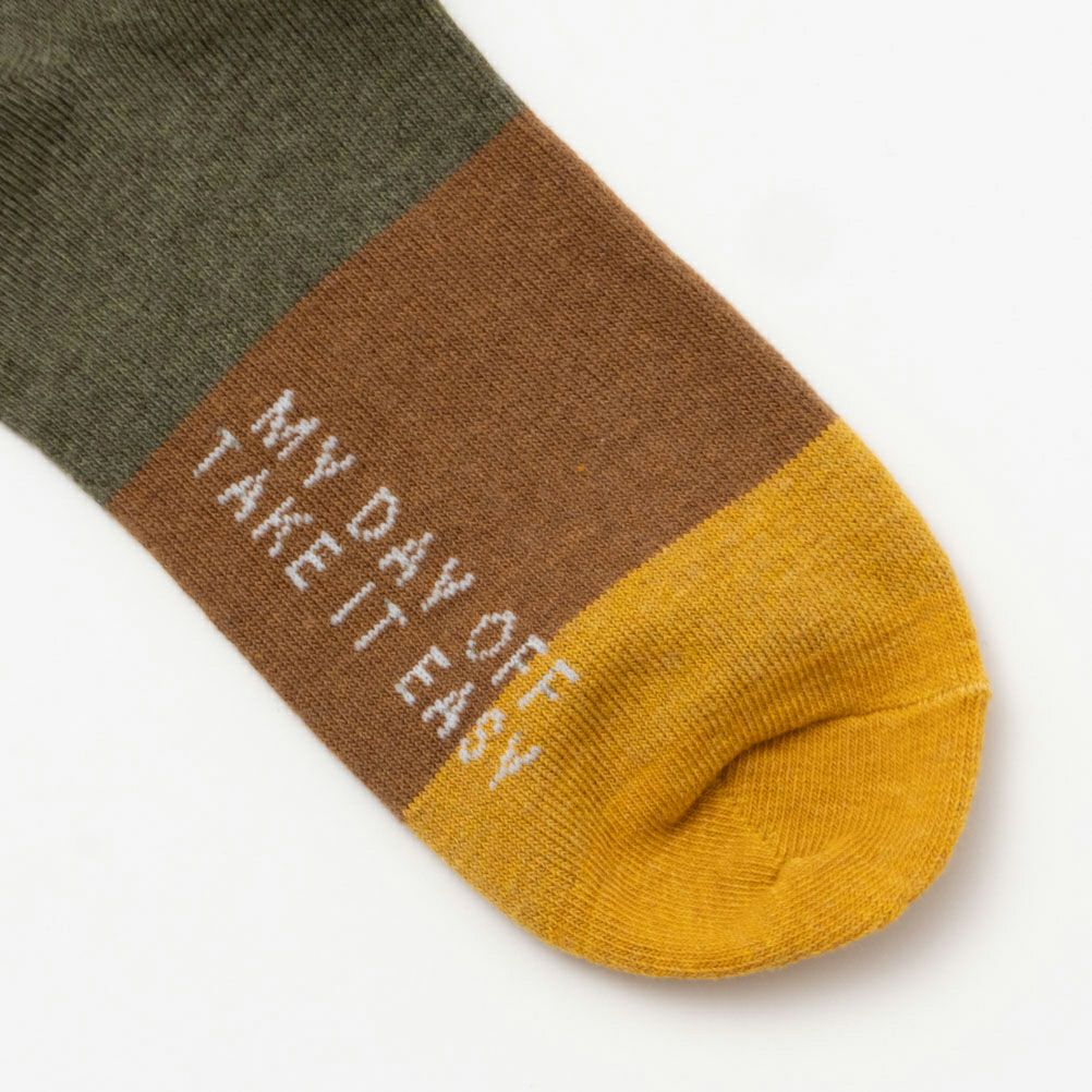 NAVY クォーター丈 カラーグラデーションソックス レディース